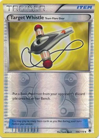 Phantom Forces Target Whistle #106/119 reverse holo
